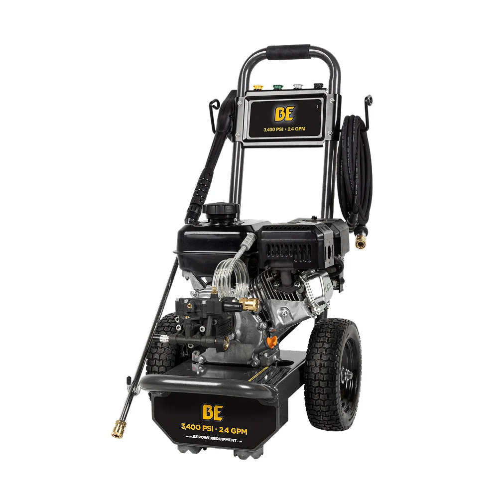 3,400PSI 2.5GPM Cold Water Gas Pressure Washer Powerease 223cc Engine and CP Axial Pump - B3475PX