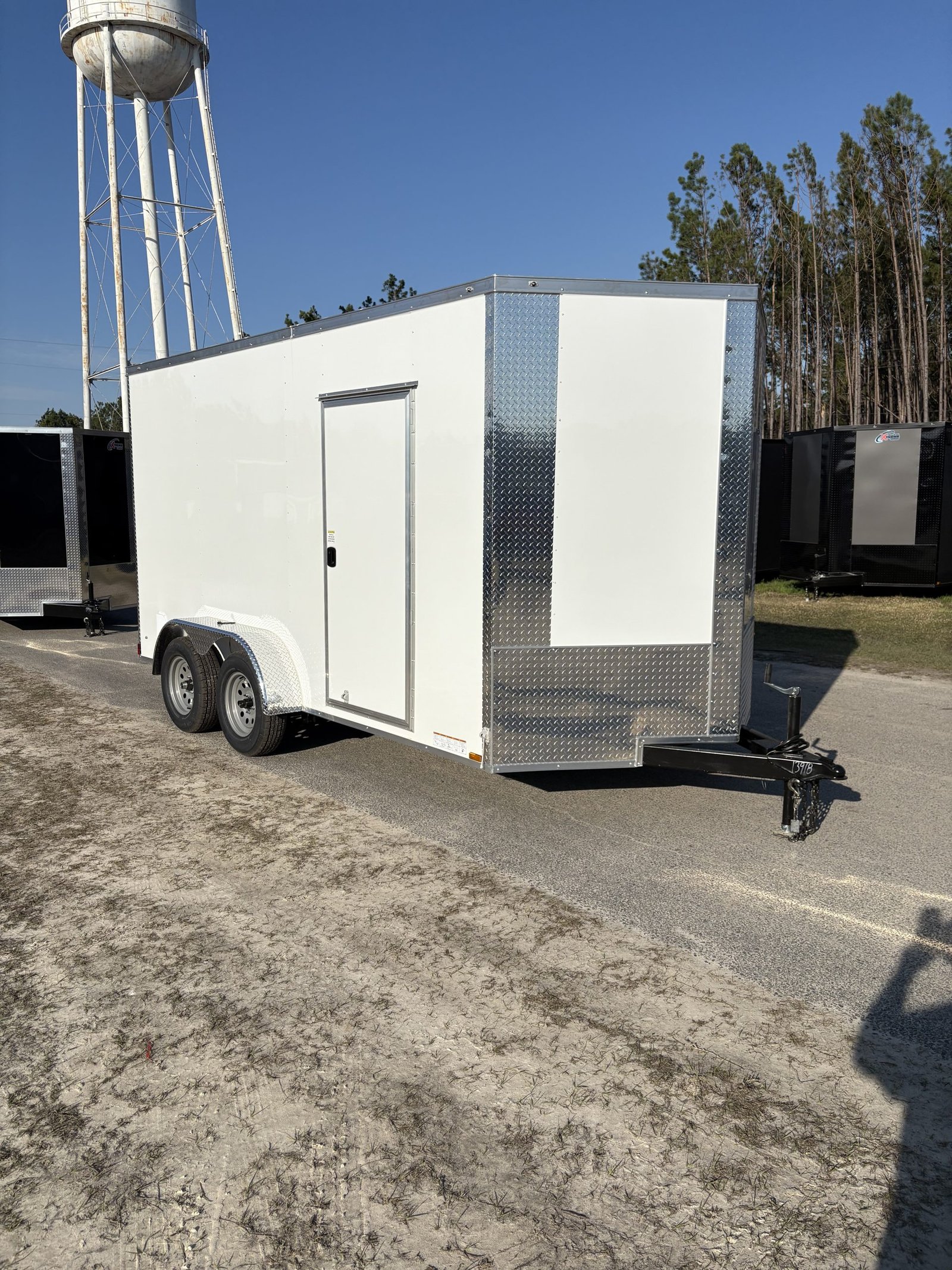 7x14TA Xtreme White Enclosed Cargo Trailer for Sale