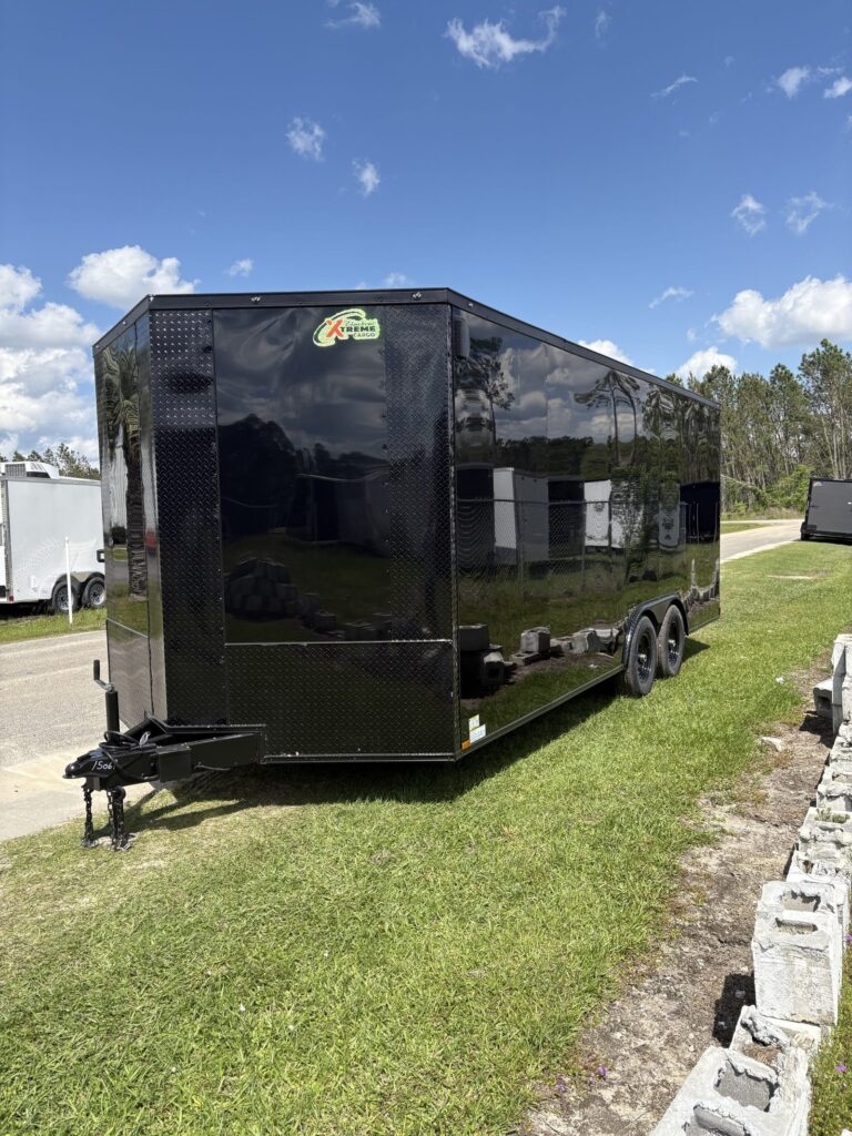 8.5x20TA Xtreme Cargo Black Blackout Enclosed Cargo Trailer for Sale