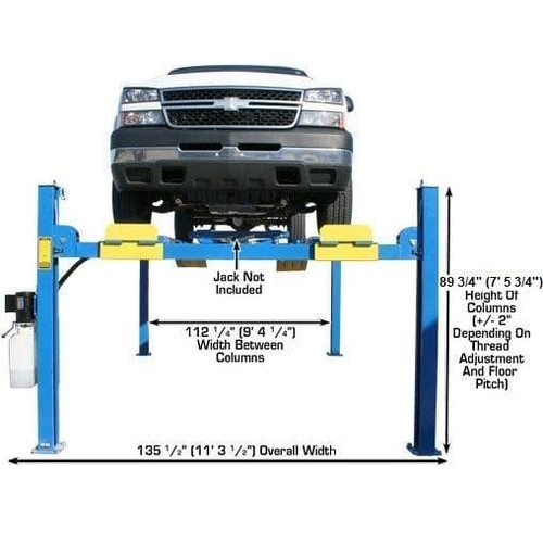 Atlas 412 12,000 lb Commercial 4-Post Lift - Image 5