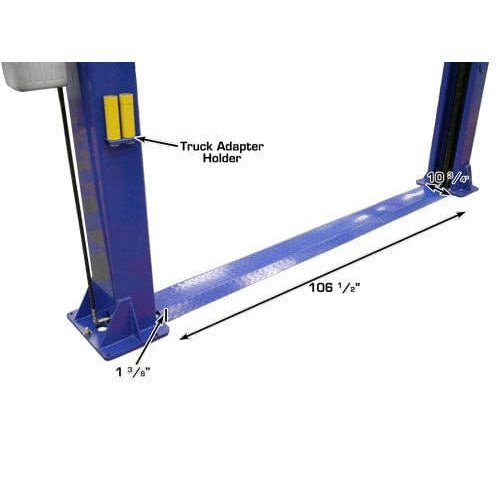 Atlas 9KBPX 9,000 lb Baseplate 2 Post Lift w/ LMA Combo - Image 7