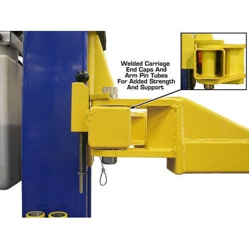Atlas 9KBPX 9,000 lb Baseplate 2 Post Lift w/ LMA Combo - Image 15