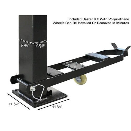 Atlas ALI Certified APEX9 4 Post Lift + RJ6 Rolling Bridge Jacks Combo - Image 14