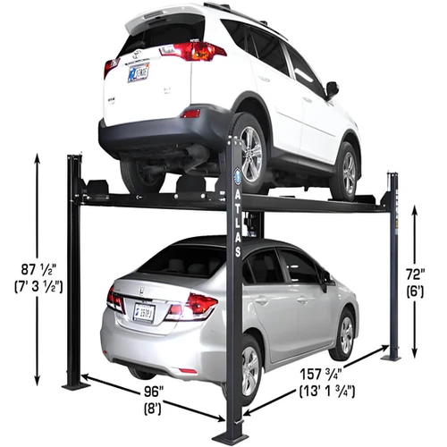 Atlas Apex 8, 8,000 lb 4 Post Vehicle Storage Lift - ALI Certified - Image 4