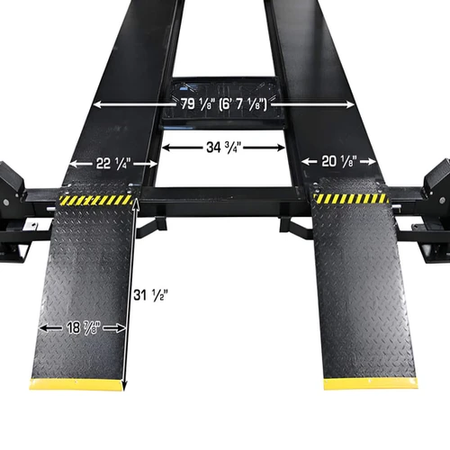 Atlas Apex 8, 8,000 lb 4 Post Vehicle Storage Lift - ALI Certified - Image 8