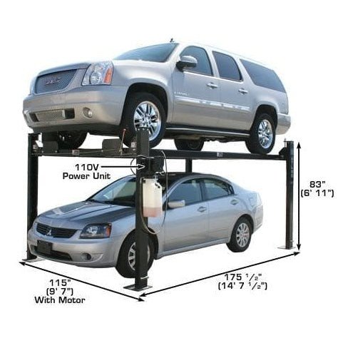 Atlas Garage PRO8000 8,000 lb 4-Post Lift - Image 3