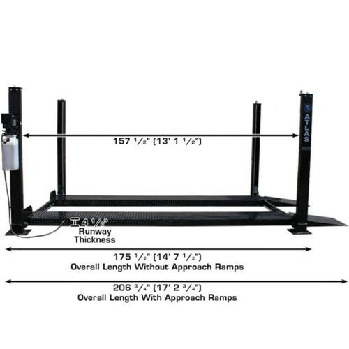 Atlas Garage PRO8000 8,000 lb 4-Post Lift - Image 10
