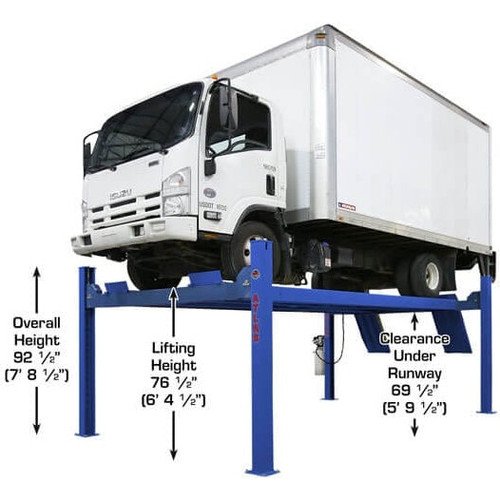 Atlas Platinum PVL14 4 Post Lift + RJ7000 Rolling Jacks ALI Certified Combo - Image 2