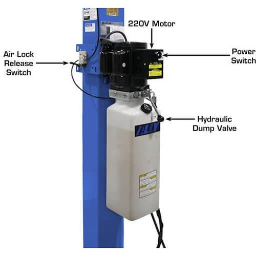 Atlas Platinum PVL14 4 Post Lift + RJ7000 Rolling Jacks ALI Certified Combo - Image 9