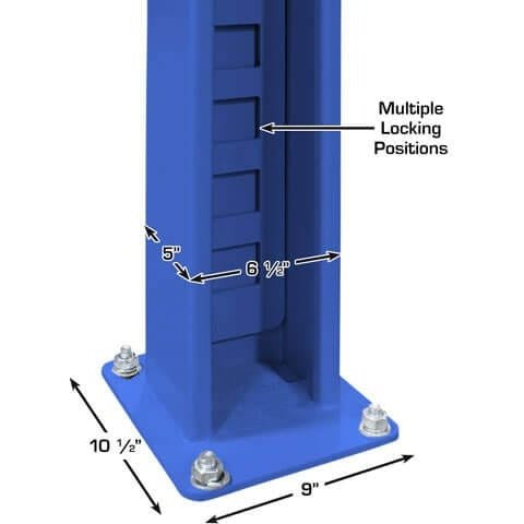 Atlas Platinum PVL14 4 Post Lift + RJ7000 Rolling Jacks ALI Certified Combo - Image 10