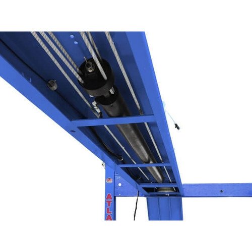Atlas Platinum PVL14 4 Post Lift + RJ7000 Rolling Jacks ALI Certified Combo - Image 11