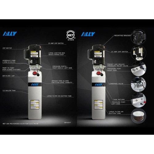 Atlas Platinum PVL14 4 Post Lift + RJ7000 Rolling Jacks ALI Certified Combo - Image 12