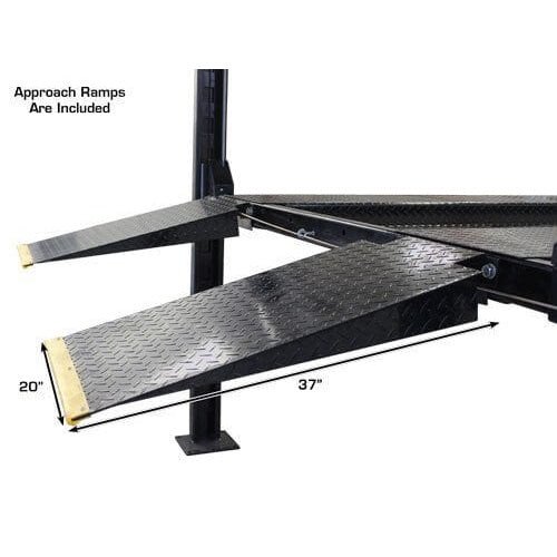 Atlas PRO8000EXT-L 4 Post Lift + RJ35 Sliding Jacks Combo - Image 12
