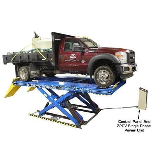 Atlas PX16A Scissor Alignment Lift and RJ8 Rolling Jack Combo - Image 4