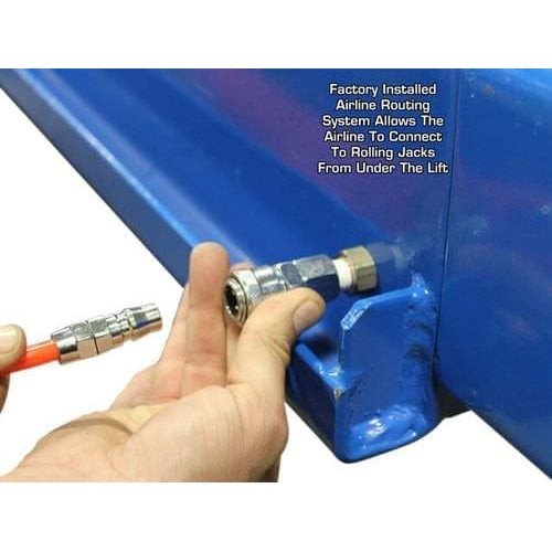 Atlas PX16A Scissor Alignment Lift and RJ8 Rolling Jack Combo - Image 13