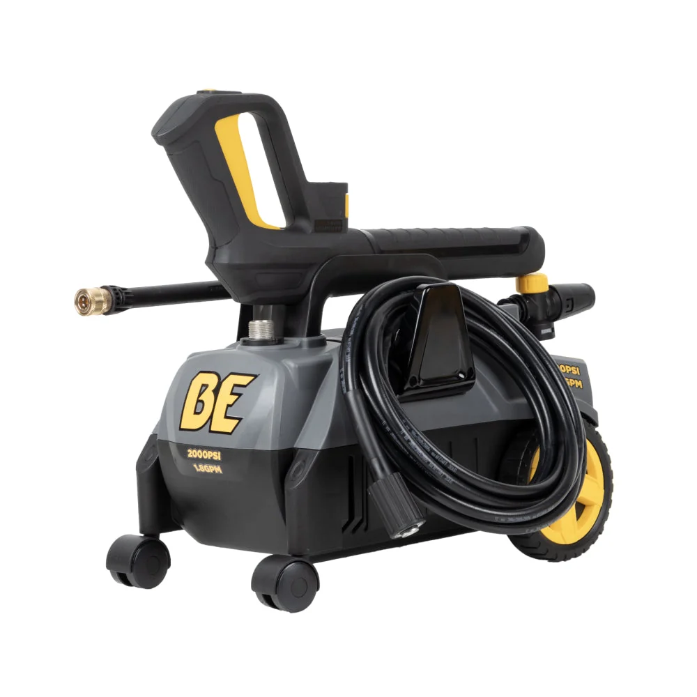 BE Power Equipment 2,000 PSI 1.8 GPM Cold Water Corded Electric Pressure Washer - P2018EN