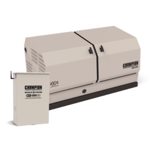 Champion 201222 22kW aXis Generator with 200A SE Transfer Switch