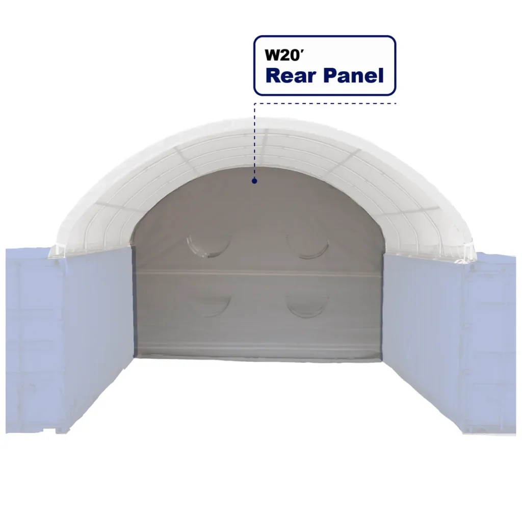 Chery Industrial Greatbear Rear Panel for W20' Container Shelter
