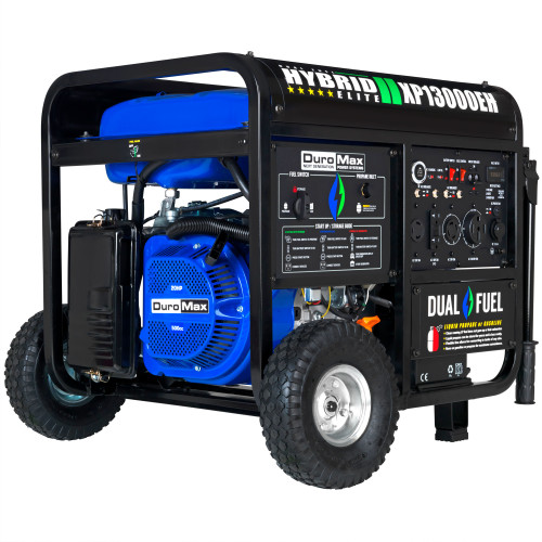 DuroMax XP13000EH 10500W Electric Start Dual Fuel Portable Generator