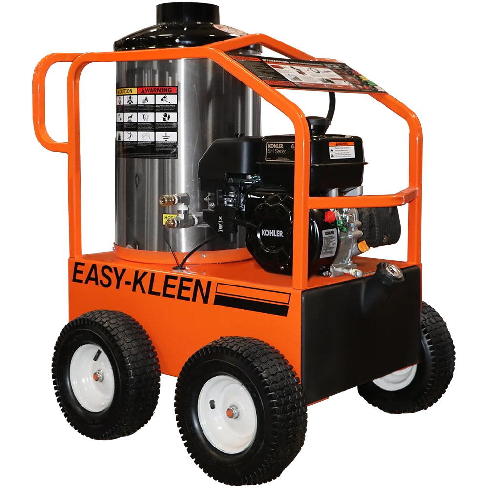 Easy Kleen 2,700 PSI 3 GPM Kohler 6.5 HP RV and Car Lot Wash Trailer with 100 Gallon Tank RVWASH100/6.5-K