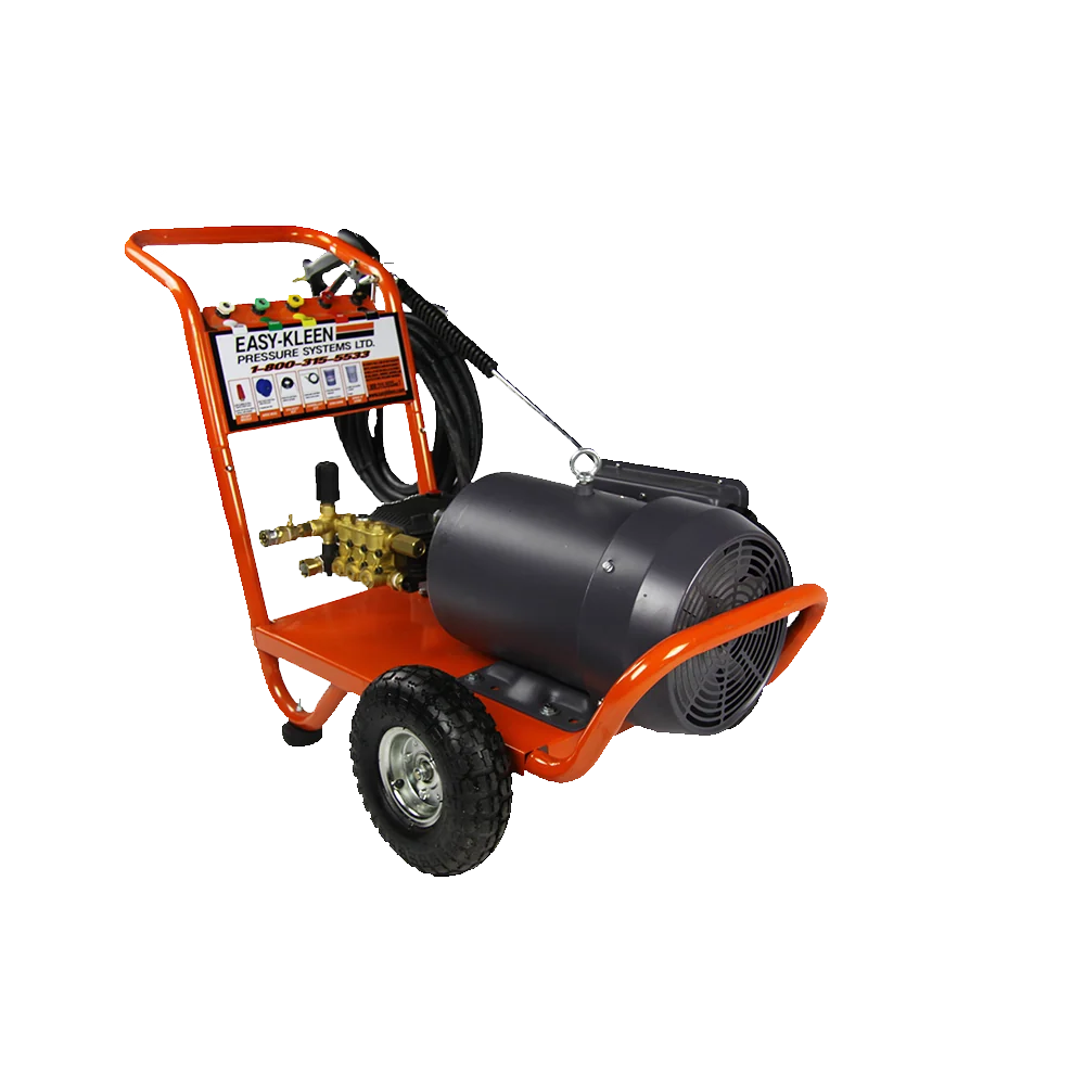 Easy Kleen 3,000 PSI 4 GPM 7.5 HP Alpha Industrial Oil Fired Hot Water Electric Pressure Washer EZO3004-3