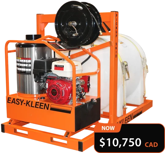 Easy Kleen 3,500 PSI 4 GPM Honda 13 HP Gearbox Drive Oil Fired Hot Water Gas Pressure Washer EZO3504G-H