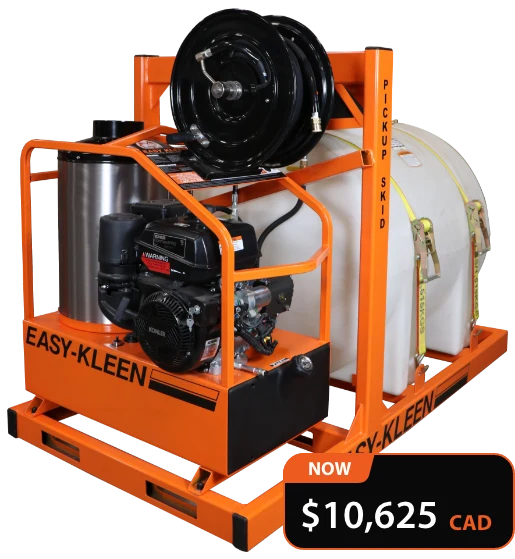 Easy Kleen 3,500 PSI 4 GPM Kohler 14 HP Gearbox Drive Oil Fired Hot Water Gas Pressure Washer EZO3504G-K