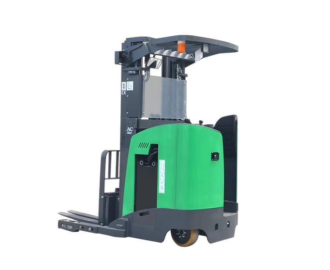 EKKO Stand-Up Reach Truck 4000 lb Capacity 275'' Raised Height EK18RR-275LI