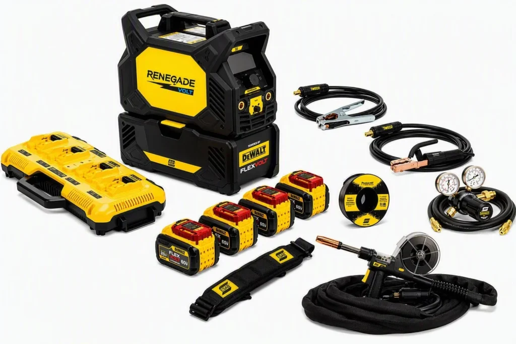 ESAB Renegade VOLT EMP 200i Multi-Process with Spool Gun- 0448856880