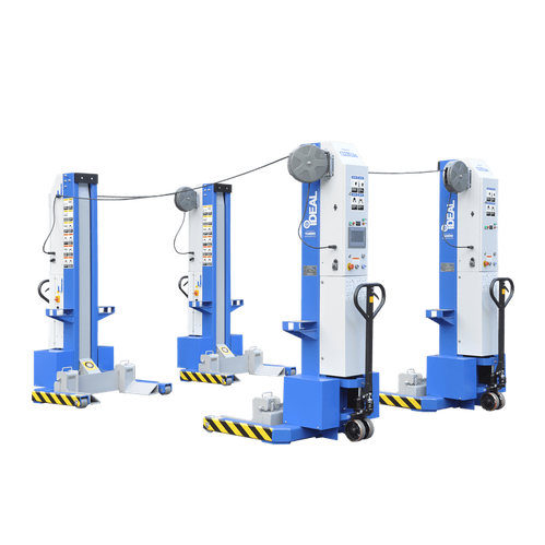 iDEAL MSC-13K-B-452 Mobile Column Lift, Four Column Set, 52,000 lbs.