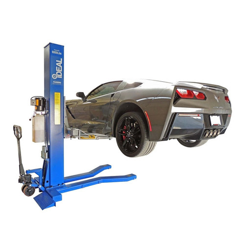 iDEAL MSC-6KLP 6,000 lb Mobile Single Column Lift - Low Profile - Image 4
