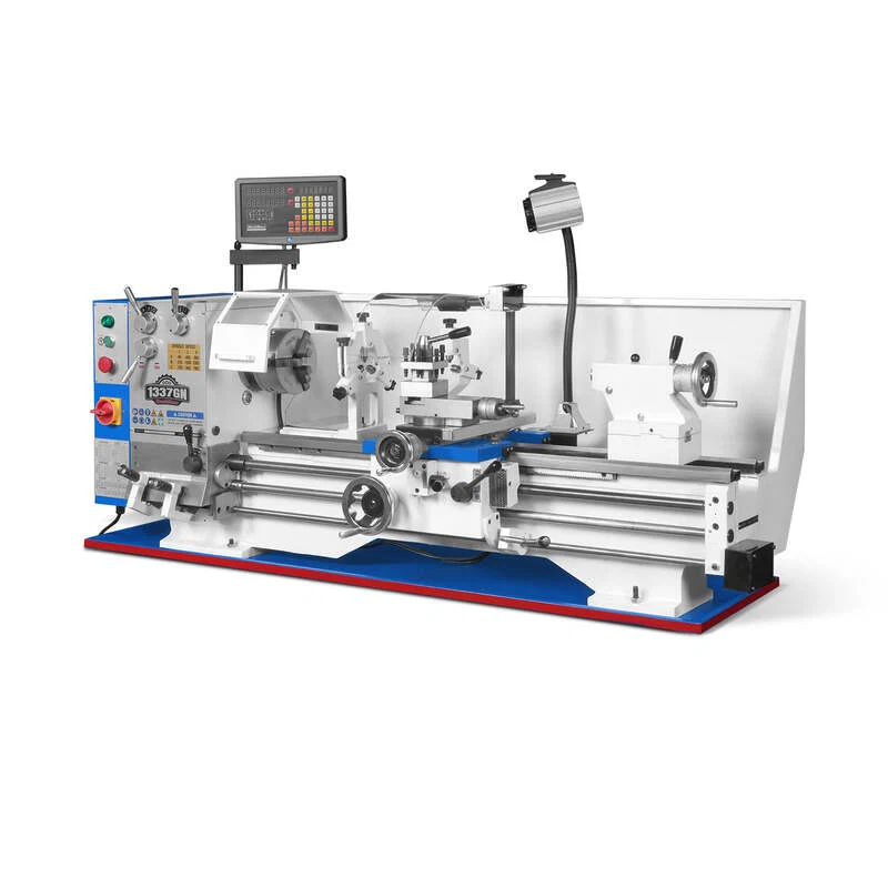 MechMaxx 500011 13" x 37" Industrial Metal Lathe – Full Norton Gearbox, 1.5HP, 64–1500 RPM