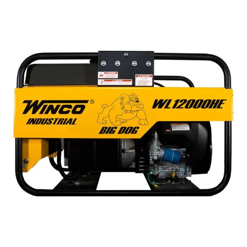 WINCO WL12000HE-18/A 10800W 3ph-277/480V Electric Start Portable Generator