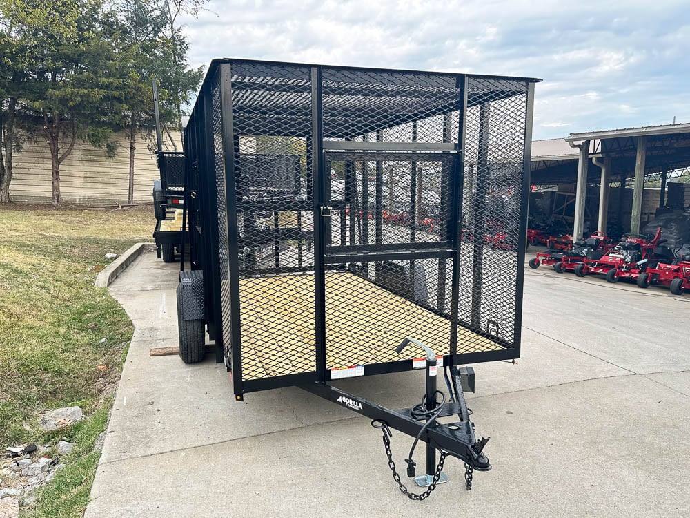 6.4×12 Straight Deck Aluminum Can Recycle Utility Trailer 3,500lb Axle with Brakes - Image 5