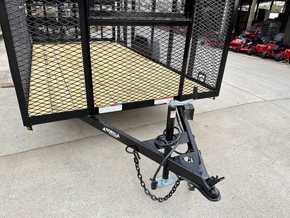 6.4×12 Straight Deck Aluminum Can Recycle Utility Trailer 3,500lb Axle with Brakes - Image 12